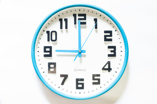 clocks isolated on white