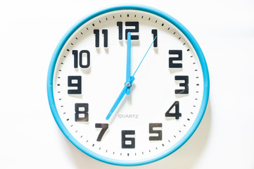 clocks isolated on white