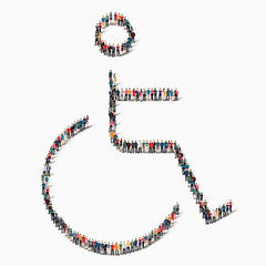 people  disabled person  invalid