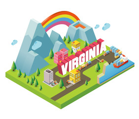 Virginia is one of  beautiful city to visit