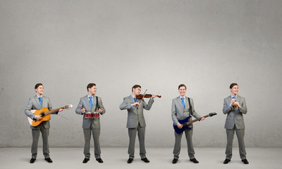 He can play all instruments