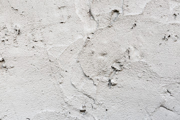 plaster concrete on wall of house construction