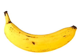 Banana on a white background © domnitsky