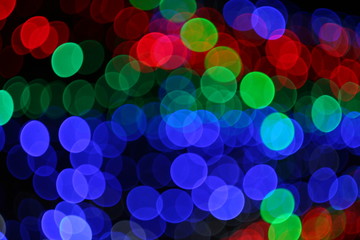 abstract blurs defocused lights background