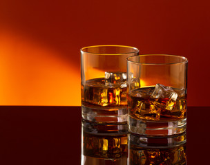 Whiskey on the rocks