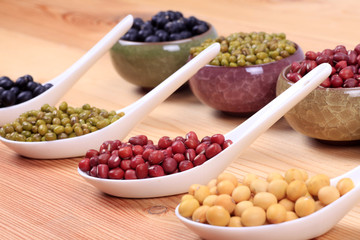collection of legumes