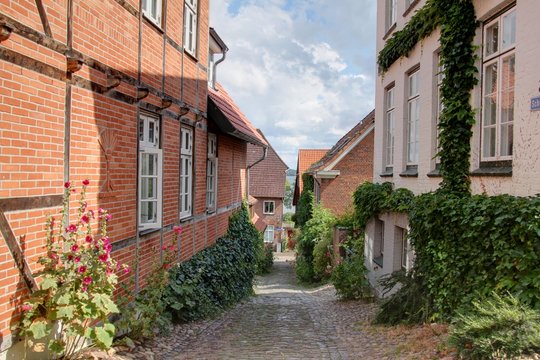 rues du port de Kiel et de Pl&ouml;n (Allemagne)