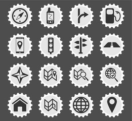 Navigation simply icons
