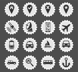 Navigation simply icons