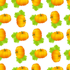 pumpkin seamless isolated