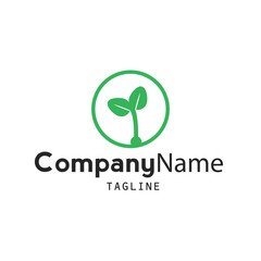 agriculture nature logo icon vector