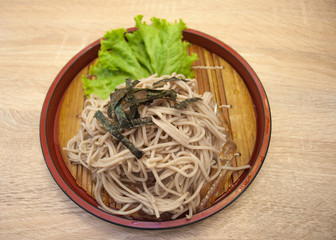 Zaru soba (Japanese noodle cold)