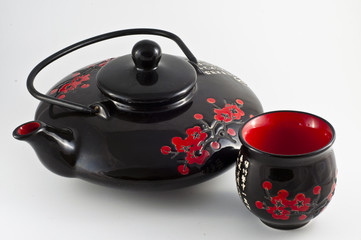 tea set japanese style