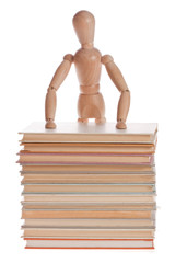 wooden mannequin man from Ikea gestalta.