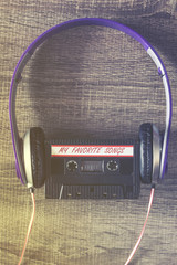 Audio cassette with your favorite music
