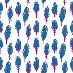 Quill seamless pattern