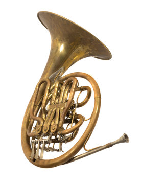 altes horn, blashorn, waldhorn, flügelhorn