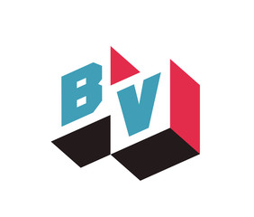 BV template Logo design for your company.