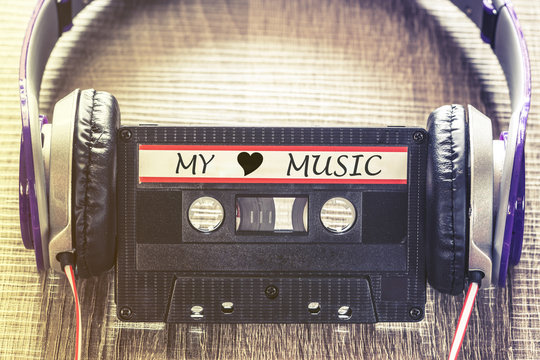 Audio cassette with your favorite music