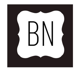 BN template Logo design for your company.