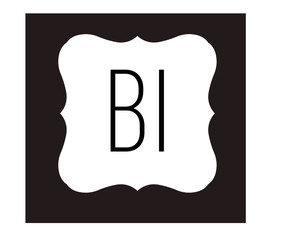 BI template Logo design for your company.