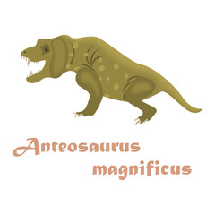 dinosaur. Vector illustration. eps10