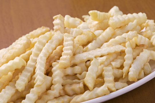 Delicious Crinkle Cut Style French Fries