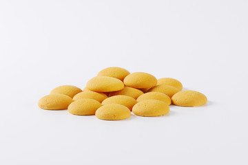 round sponge biscuits