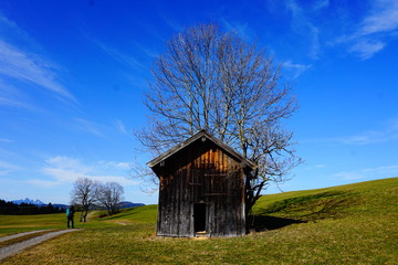 Fototapeta premium Landschaften in Ostallgäu