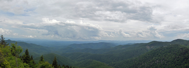 Blue Ridge Mountain Panorama