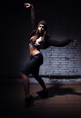  The dancer in motion 