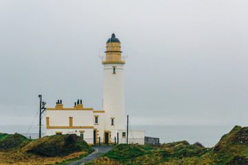 Turnberry lighthouse in Scotland