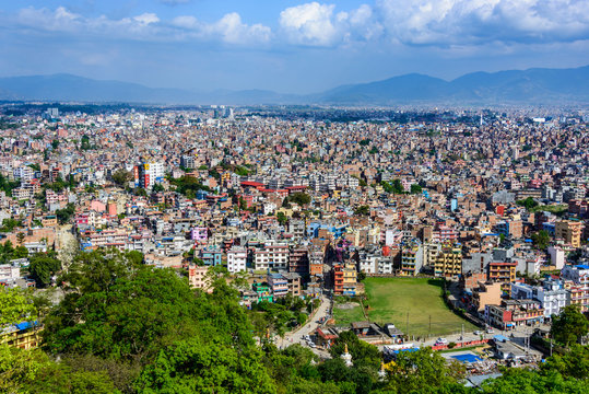 Kathmandu city in Nepal