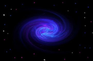 Space background, abstract