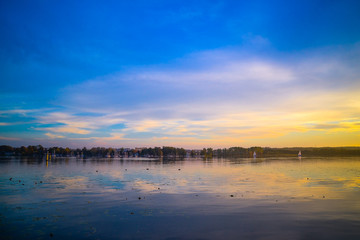 Jezioro Drwęckie Ostróda - obrazy, fototapety, plakaty