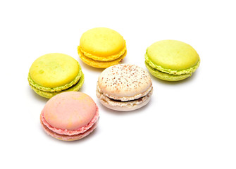 Macaroons variety a french sweet delicacy