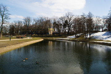 Park Helenów w Łodzi, Polska © Senatorek
