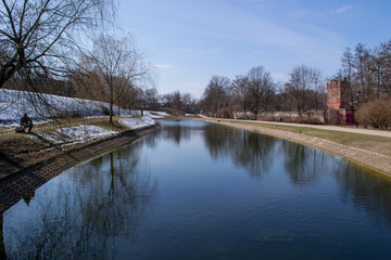 Park Helenów w Łodzi, Polska © Senatorek