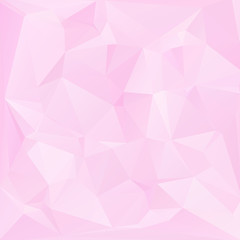 Pink Polygonal Mosaic Background, Creative Design Templates