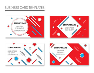 business templates set