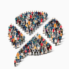 people  bubble chat  icon