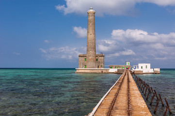 Sanganeb lighthouse Red Sea