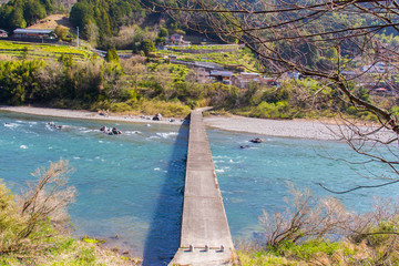 高知県四万十市　中半家沈下橋