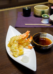 Tempura Japanese cuisine