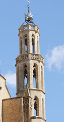 Fototapeta na wymiar Santa Maria del Mar church Barcelona, Catalonia, Spain