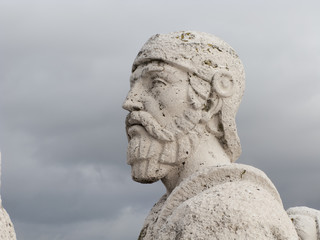 Fototapeta premium Cerro de los Angeles in Getafe, Madrid. monument inaugurated by