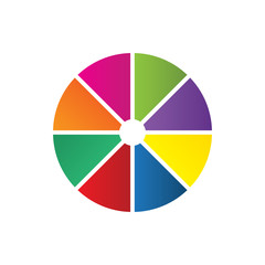 Fototapeta premium logo colorato