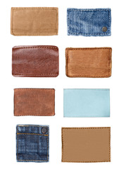 Fototapeta premium jeans label