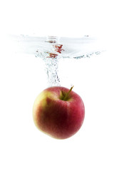 Apple falling