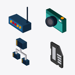 Isometric Technology design